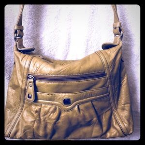 Stone Mountain Faux Leather Shoulder Bag